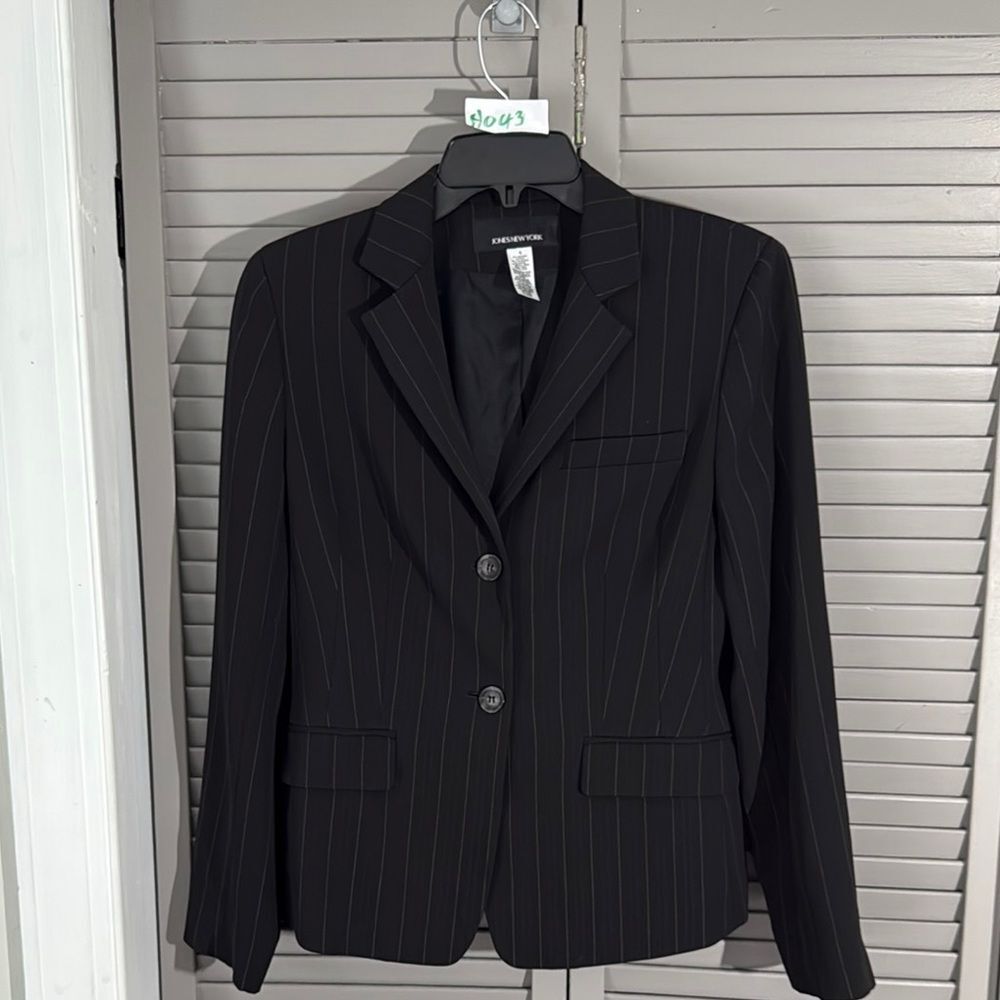 Express Black Pinstripe Women's Blazer